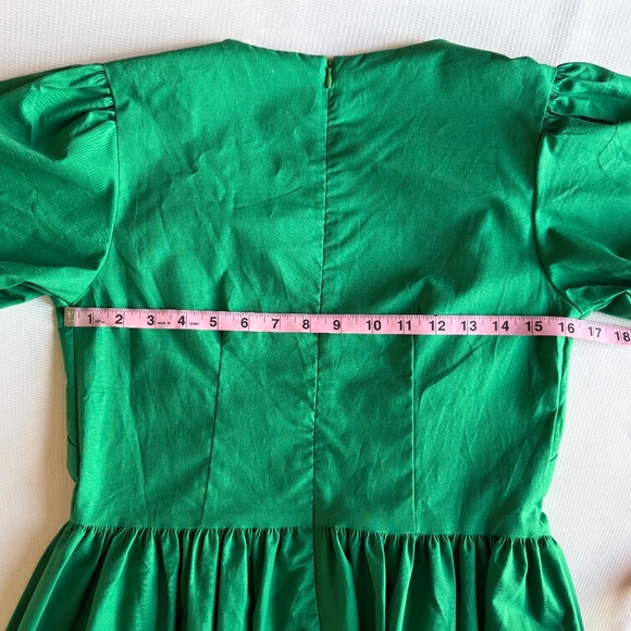 Lisa Says Gah! Emerald green Toganga Midi Dress size L, NWT - Picture 15 of 16